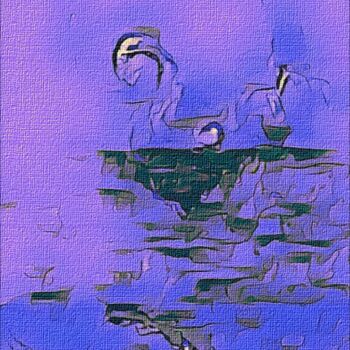 Arts numériques intitulée "Глубина левая" par Konstantin Repin, Œuvre d'art originale, Peinture numérique