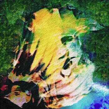 Digitale Kunst mit dem Titel "Двойственность темн…" von Konstantin Repin, Original-Kunstwerk, Digitale Malerei