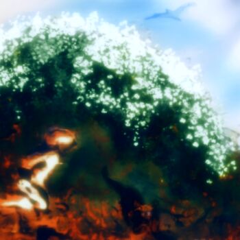 Цифровое искусство под названием "Терновый путь" - Константин Репин, Подлинное произведение искусства, Цифровая живопись