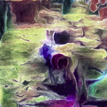 Arte digital titulada "ДВОЙНОЕ СЛИЯНИЕ (ор…" por Konstantin Repin, Obra de arte original, Pintura Digital