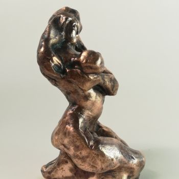 Sculpture titled "Love" by Alexandra Konstantinovna, Original Artwork, Bronze