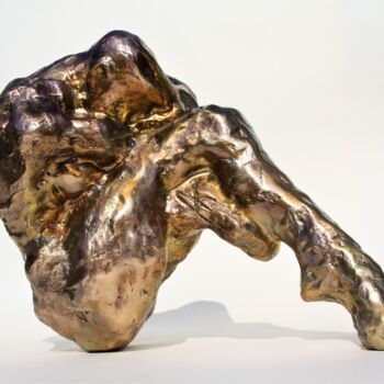 Sculpture titled "Live" by Alexandra Konstantinovna, Original Artwork, Bronze