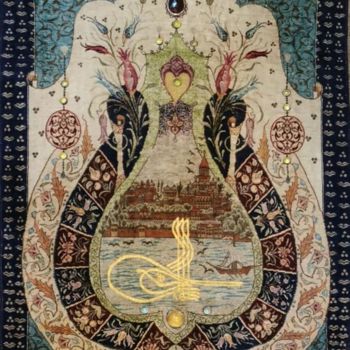 Artesanato intitulada "Suleiman The Magnif…" por Korhan, Obras de arte originais