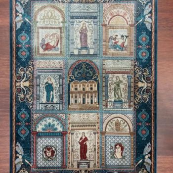 Handwerk mit dem Titel "Celsus Library - He…" von Korhan, Original-Kunstwerk