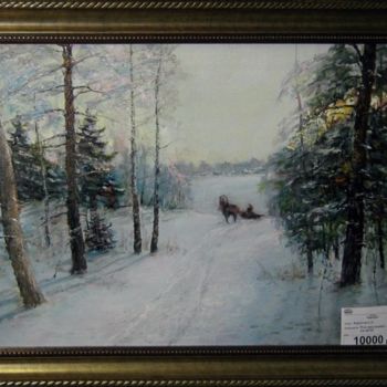 Ζωγραφική με τίτλο "Я из лесу вышел" από Korytov Sergey, Αυθεντικά έργα τέχνης