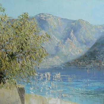 Картина под названием "Черногория." - Роман Кошелев, Подлинное произведение искусства, Масло