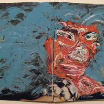 Pintura titulada "Tecleando" por Kardo Kosta, Obra de arte original, Oleo