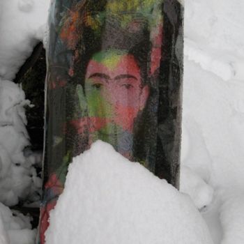 Картина под названием "Frida 9" - Kardo Kosta, Подлинное произведение искусства, Масло