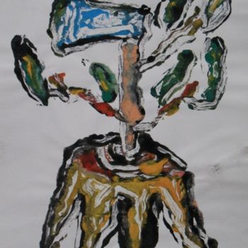 绘画 标题为“Mano izquierda 1” 由Kardo Kosta, 原创艺术品, 油