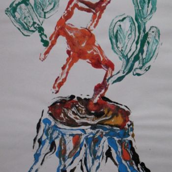绘画 标题为“Mano izquierda 4” 由Kardo Kosta, 原创艺术品, 油