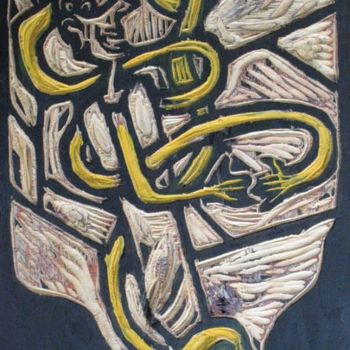 Peinture intitulée "Si das la mano que…" par Kardo Kosta, Œuvre d'art originale, Huile