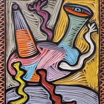 Pintura titulada "Porron" por Kardo Kosta, Obra de arte original, Oleo
