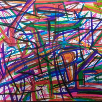 Painting titled "Moment XX" by Kosta, Original Artwork