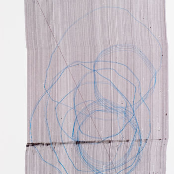 Рисунок под названием "49TH-X8" - Istvan Kostura, Подлинное произведение искусства, Шариковая ручка