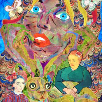 Arte tessile intitolato "It happens" da Kostyantin Malginov, Opera d'arte originale, arazzo