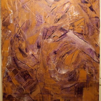 Pittura intitolato "Breakthrough" da Stella Maria Kotsaki, Opera d'arte originale, Olio