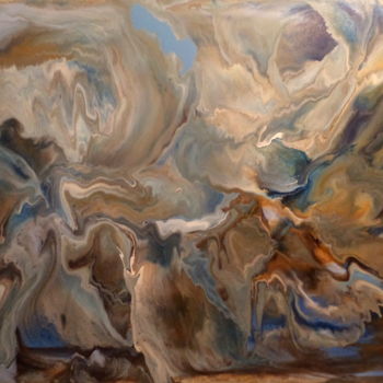 Malarstwo zatytułowany „Distant Viewing” autorstwa Stella Maria Kotsaki, Oryginalna praca, Olej