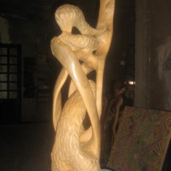 Sculptuur getiteld "IMG_3619" door Kouider Medjahed, Origineel Kunstwerk