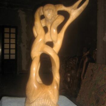Sculpture intitulée "IMG_3627" par Kouider Medjahed, Œuvre d'art originale
