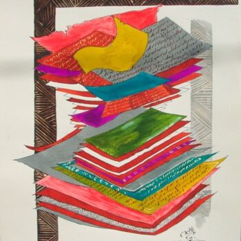 Peinture intitulée "_IGP3023.JPG" par Kouider Medjahed, Œuvre d'art originale