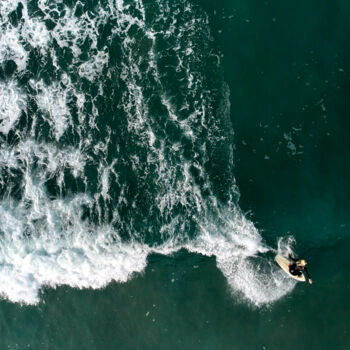 Photographie intitulée "Surf, VI" par Kourosh Sotoodeh, Œuvre d'art originale, Photographie numérique
