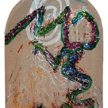 Painting titled "Cobra : Sculpture d…" by Koutsandréou Georges, Original Artwork, Other