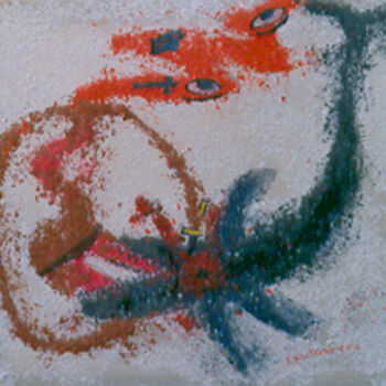 Peinture intitulée "Requin" par Koutsandréou Georges, Œuvre d'art originale, Acrylique