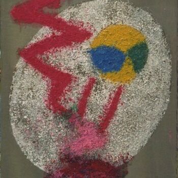 Malarstwo zatytułowany „Volley” autorstwa Koutsandréou Georges, Oryginalna praca, Akryl