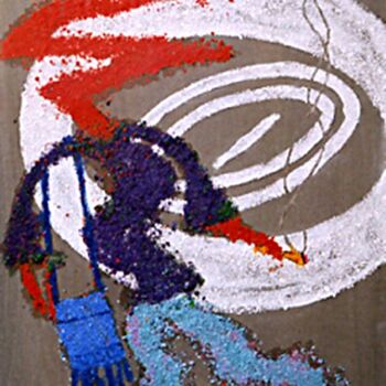 Peinture intitulée "Baba cool" par Koutsandréou Georges, Œuvre d'art originale, Acrylique