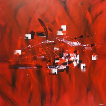 Malarstwo zatytułowany „Red lips” autorstwa Kozo Danski, Oryginalna praca, Akryl