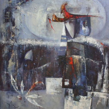 Painting titled "Morning ringing of…" by Valentina Koziar, Original Artwork