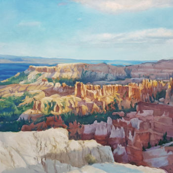 Pintura titulada "Bryce Canyon" por Krasuckas, Obra de arte original, Oleo