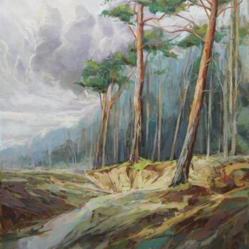 Картина под названием "Before storm" - Krasuckas, Подлинное произведение искусства, Масло