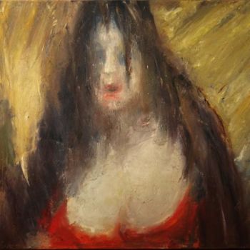 Painting titled "Сопрано" by Kremlyakov, Original Artwork, Oil