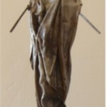 Sculptuur getiteld "tamazuzt" door Kriss Carles, Origineel Kunstwerk, Metalen