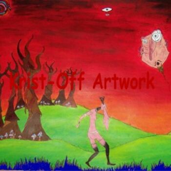 Painting titled "Before The End." by Kriss, Original Artwork
