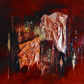 Картина под названием "Impériale" - Kristeen Van  Ryswyck, Подлинное произведение искусства, Масло