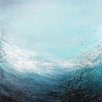 Malarstwo zatytułowany „Waves” autorstwa Kristen Jelly, Oryginalna praca, Akryl