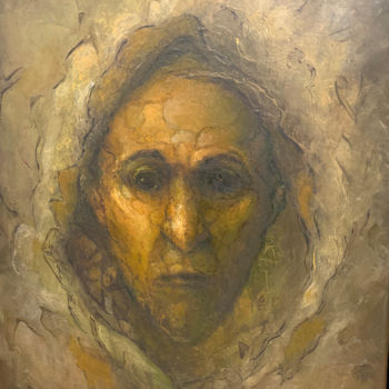 Painting titled "Peregrino" by Fernando Decaso, Original Artwork, Oil