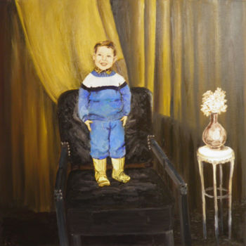 Painting titled "Past" by Kristina Stuokaite, Original Artwork