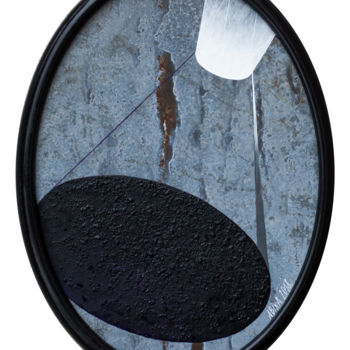 Pintura intitulada "Reflector" por Kristine Abika, Obras de arte originais, Acrílico Montado em Armação em madeira