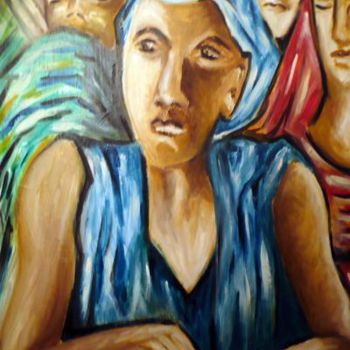 Painting titled "indiference" by Ana Balegas, Original Artwork