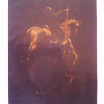 Pintura intitulada "Zingaro" por Couettecouette, Obras de arte originais