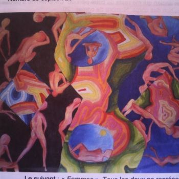 Peinture intitulée "Femmes" par Couettecouette, Œuvre d'art originale