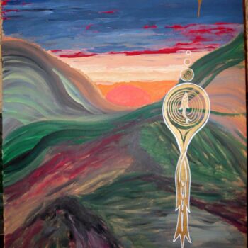 Pintura titulada "Ascensio" por Krughoff, Obra de arte original, Acrílico