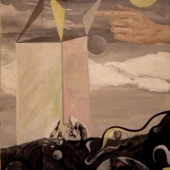 Peinture intitulée "Abstract games of a…" par Krughoff, Œuvre d'art originale, Acrylique