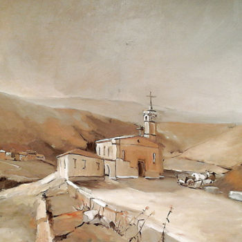 Painting titled "landscape" by Krzysiek Putanowicz, Original Artwork