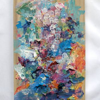 Painting titled "Greece" by Krzysztof Lozowski, Original Artwork