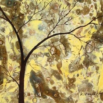 Malerei mit dem Titel "Wybierz swoje drzew…" von Krzysztof Lozowski, Original-Kunstwerk