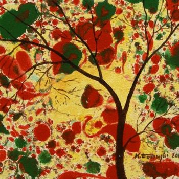 Malarstwo zatytułowany „Wybierz swoje drzew…” autorstwa Krzysztof Lozowski, Oryginalna praca